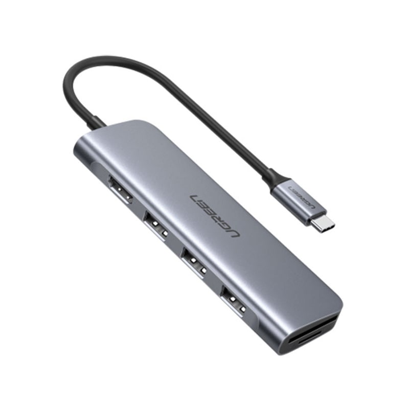 هاب 6 پورت USB-C به USB 3.0 یوگرین مدل 70411 CM195