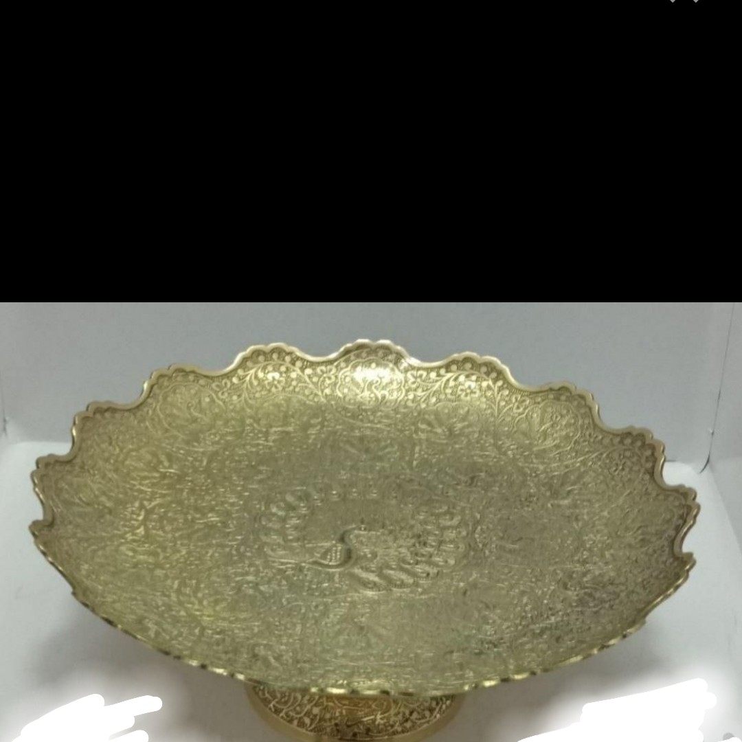 شیرینی خوری طرح طااوس ،برنز هندی