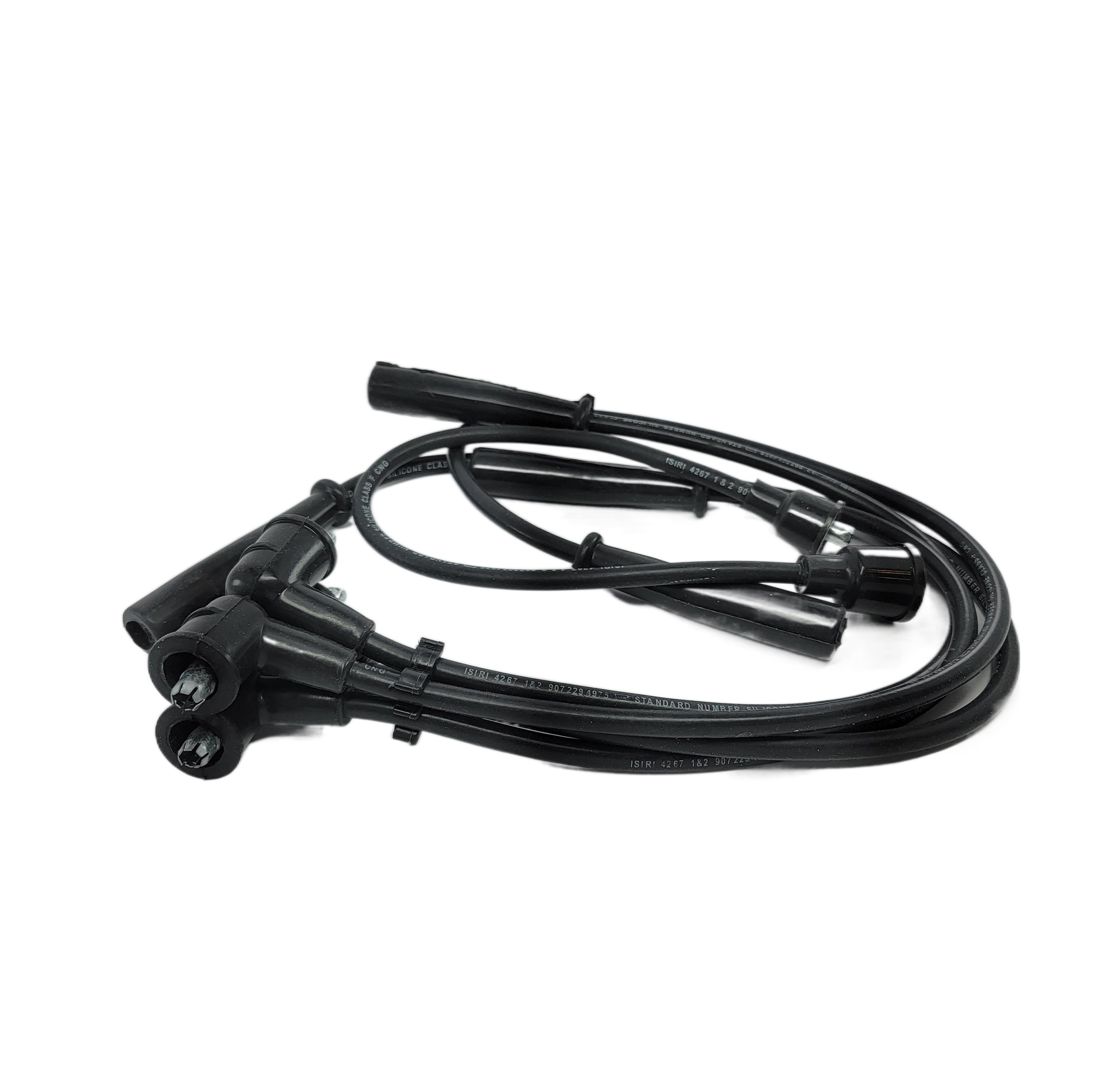 وایر شمع سیلیکونی پراید (کاربراتور) مدل 1377 پارت سهند