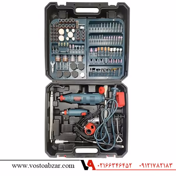 مجموعه فرز انگشتی دو موتوره (قلم حکاکی) باس مدل BS-350