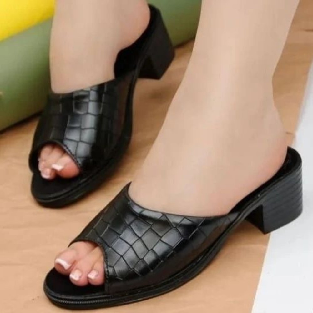 صندل زنانه مدل سنگی