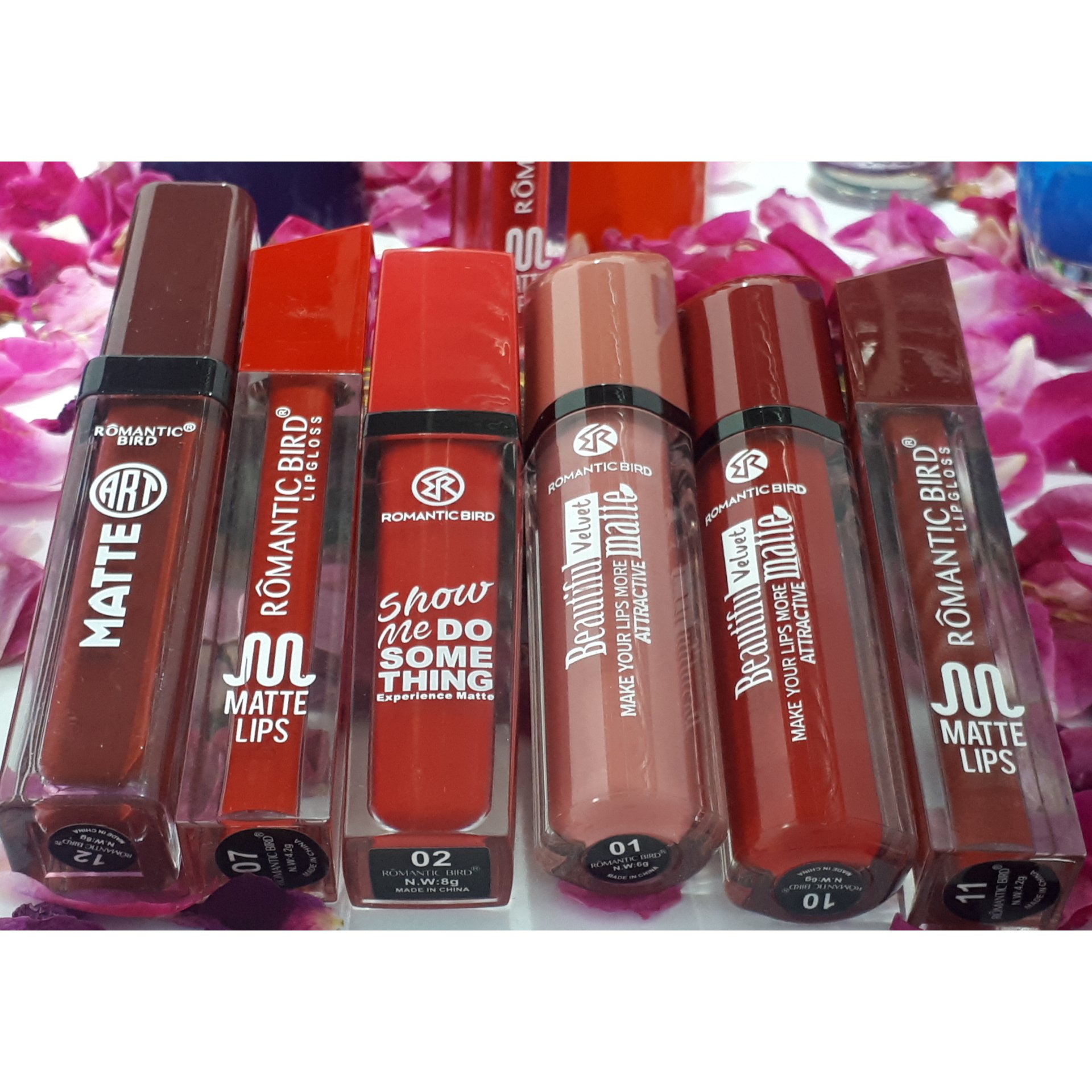 پک 6 عددی رژ لب مایع 120000 تومان (حراج ویژه )