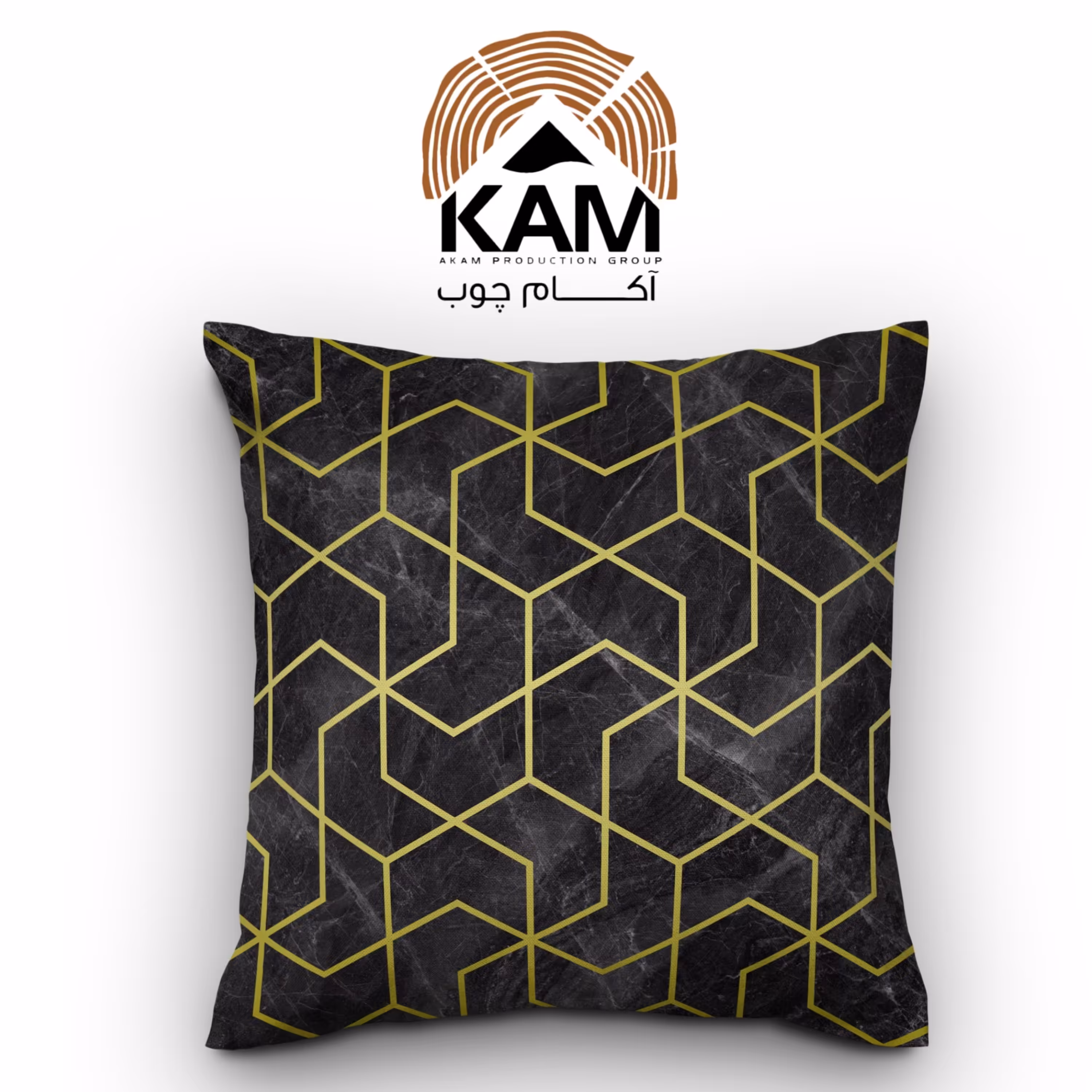 کوسن آکام چوب مدل AK87 (سایز بزرگ 45x45)