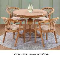 میز ناهار خوری سبدی