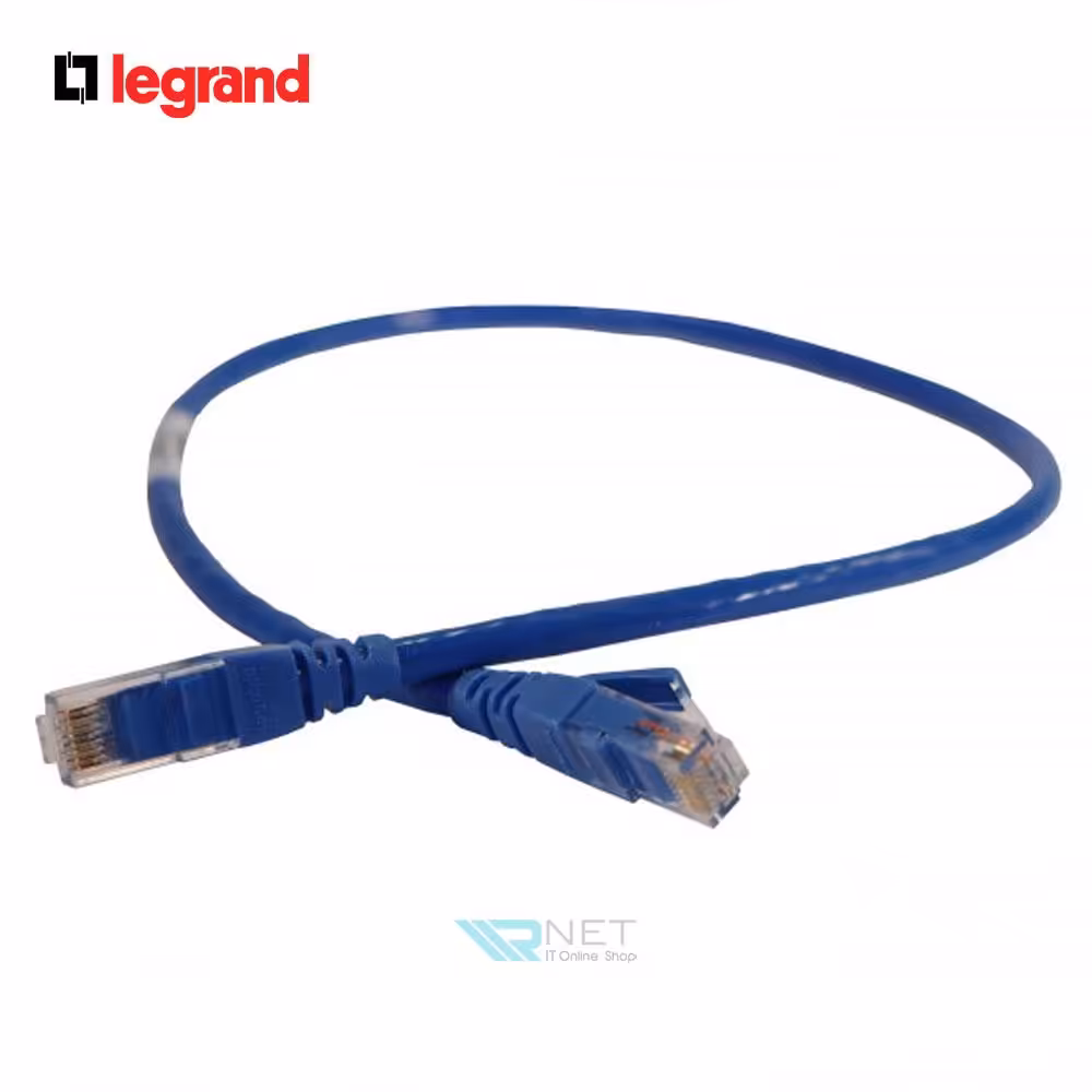 کابل پچکورد 0.3 متری لگراند - Legrand Patch Cord 30cm (PVC) CAT6 UTP