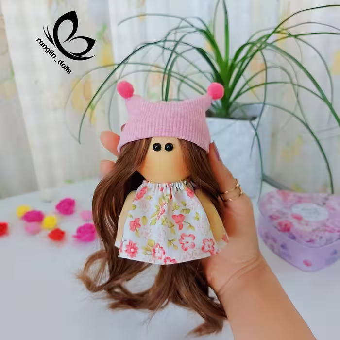 عروسک آویز روسی 15 سانتی