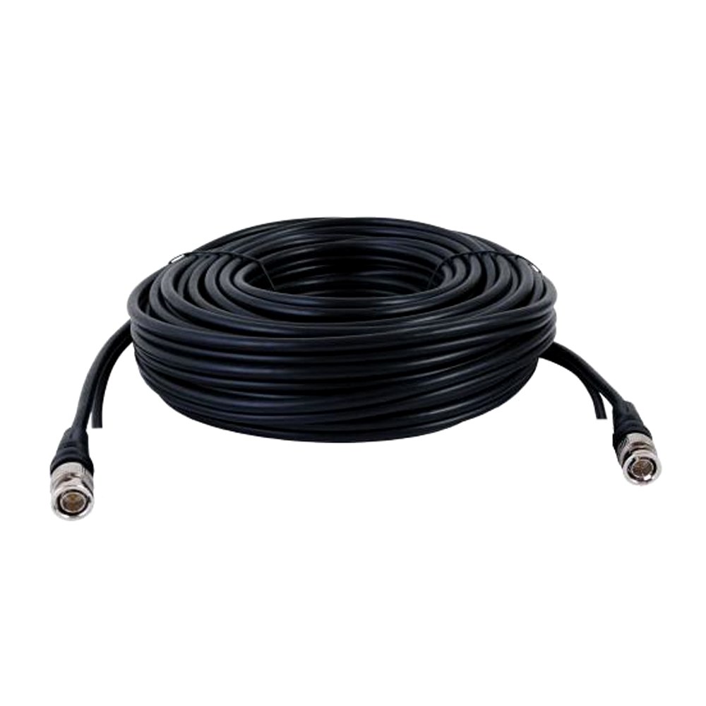 کابل آماده دوربین مداربسته RG59 ترکیبی مدل M6B22 طول 35 متر به همراه فیش تغذیه