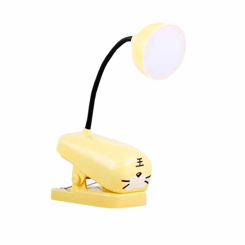 چراغ مطالعه گیره دار شارژی طرح حیوانات