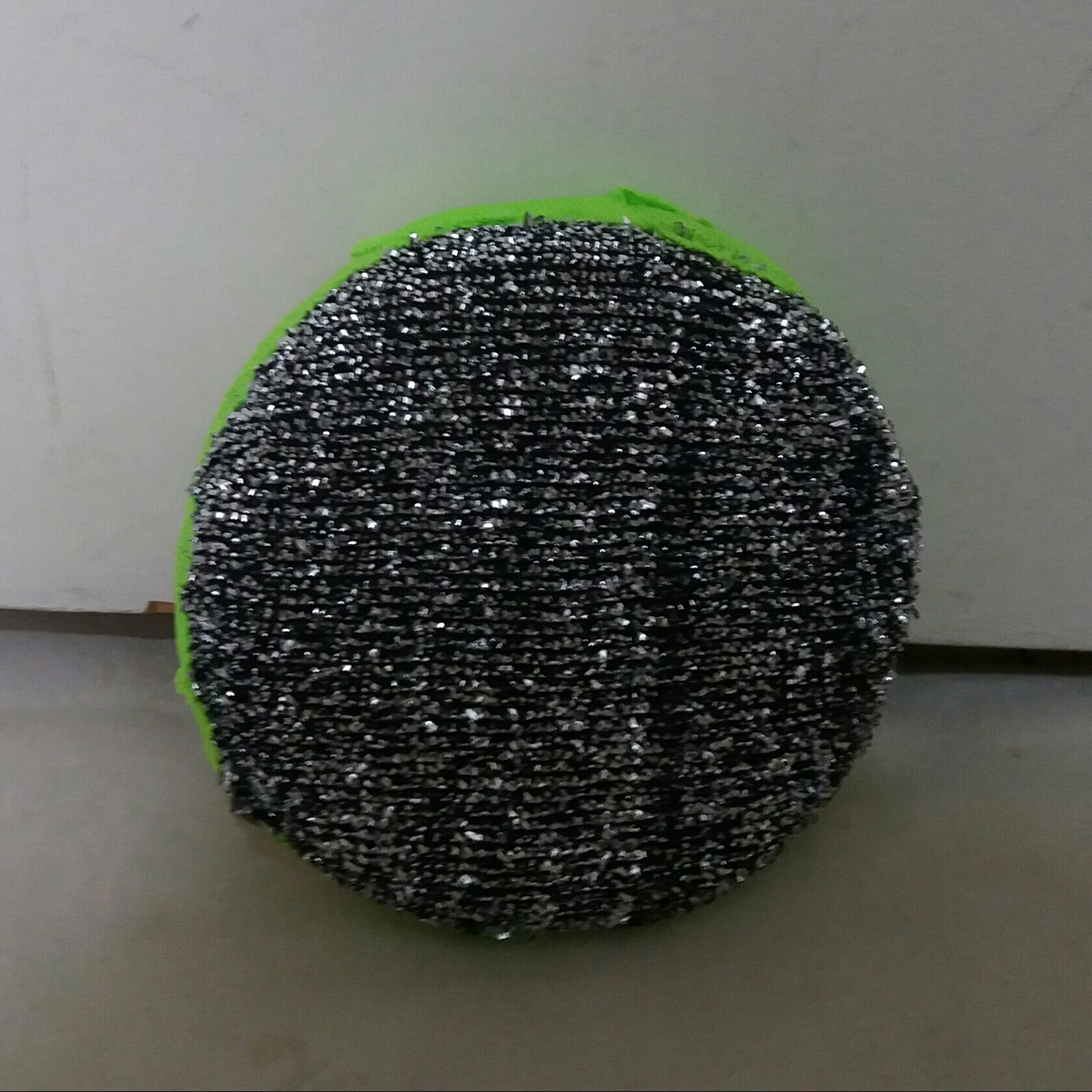 اسکاج سیمی، رنگ کرم سبز، وزن 10 گرم، ابعاد 11×11، یک طرف زبر یک طرف نرم