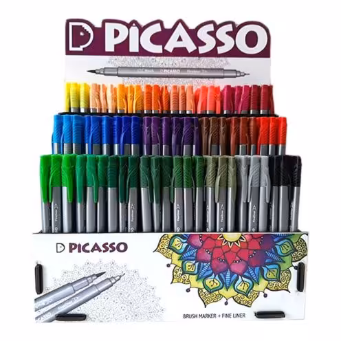 روان نویس و براش دو سر پیکاسو