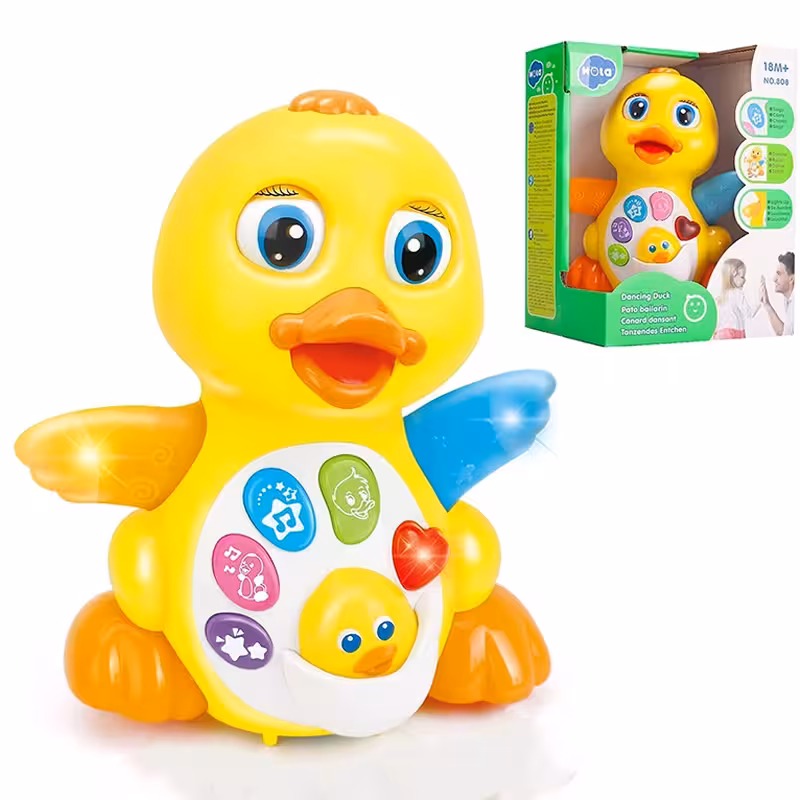 اسباب بازی اردک موزیکال هولی تویز Huile Toys  کد P/808/A