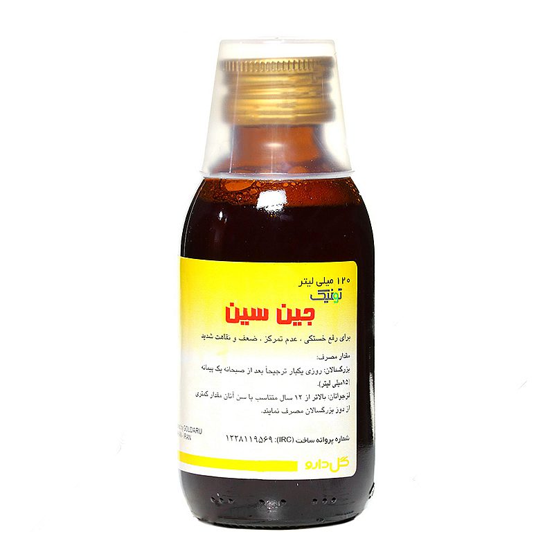 شربت تونیک جین سین گل دارو | Goldaru Ginsin Tonic