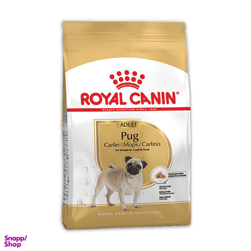 غذای خشک سگ رویال کنین (Royal Canin) مدل Adult Pug وزن 1.5 کیلوگرم