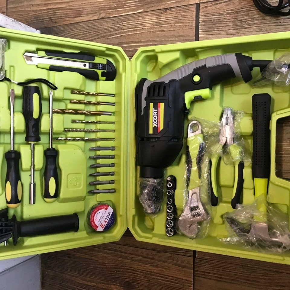 دریل 13 ایکس کورت با لوازم کامل