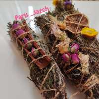 اسماج(عود گیاهی) شامل سطوخودوس،مریم گلی ،لوندر بسیار خوشبو و پرخاصیت