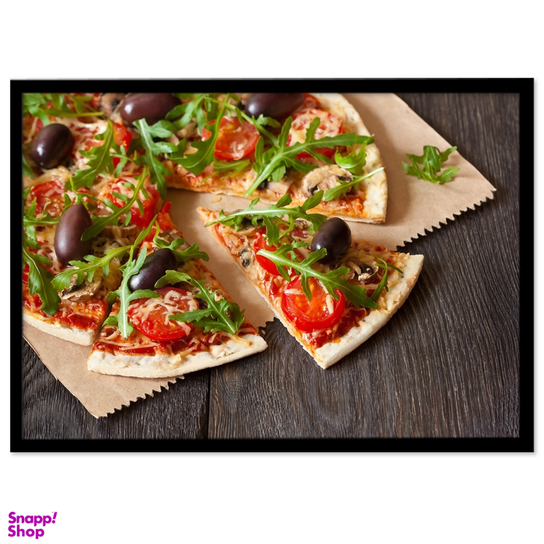 تابلو نوری بکلیت طرح فست فود پیتزا ایتالیایی مدل B-S1074