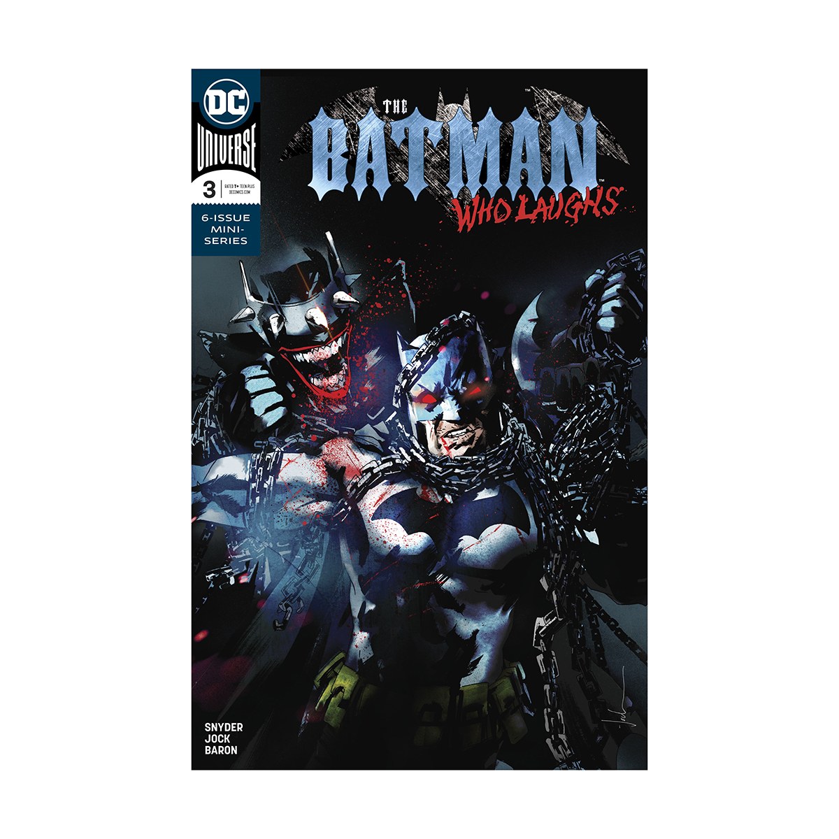 کتاب کمیک بتمن  بتمنی که میخندد The Batman Who Laughs 3  اثر Mike Perkins
