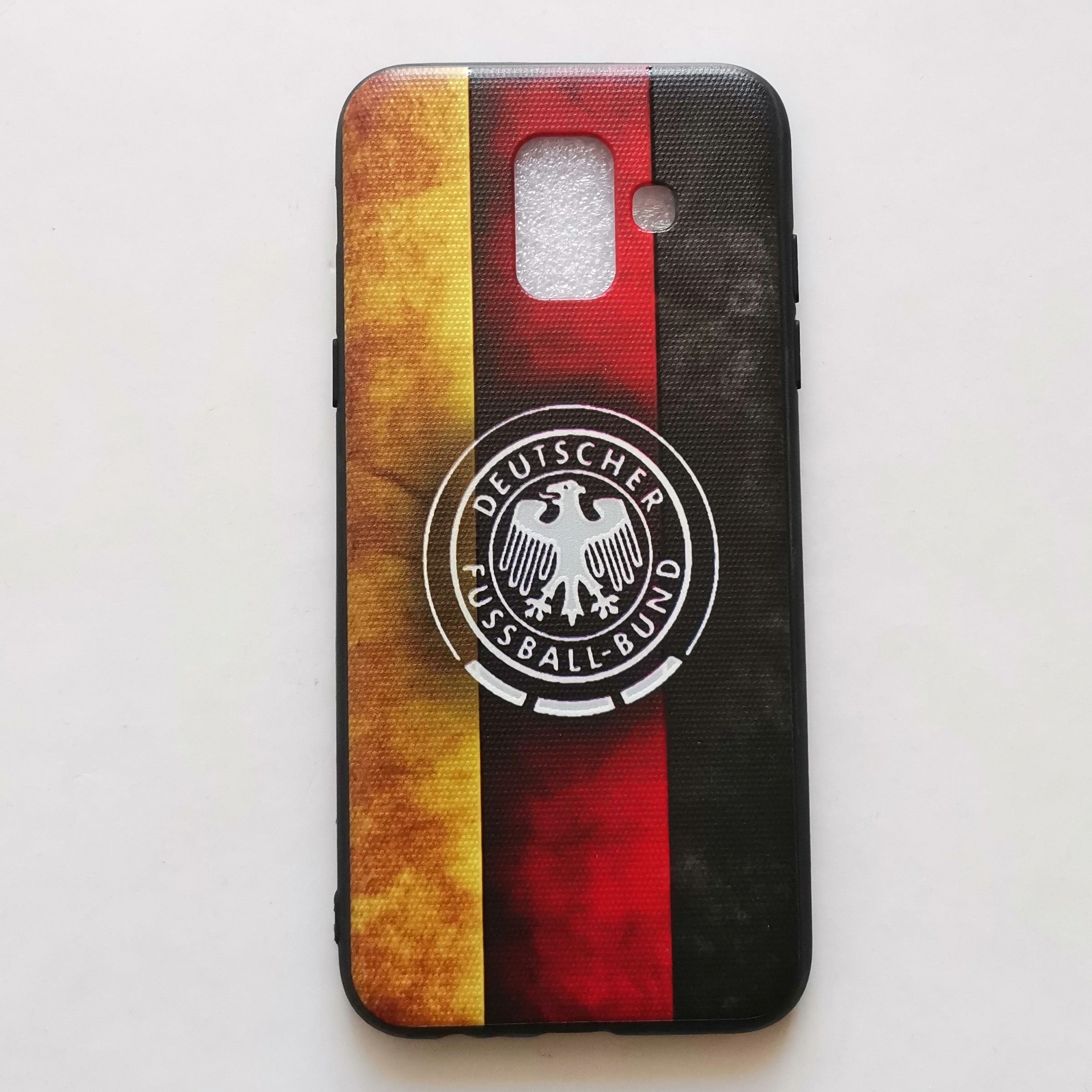 قاب طرحدار  پرچم آلمان مناسب گوشی سامسونگ A6 ساده 