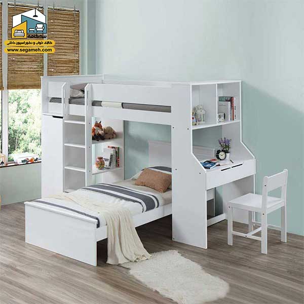 تخت خواب دوطبقه کد BTDP34 - فروشگاه سه گامه