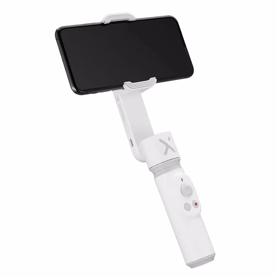 لرزشگیر دو محوره موبایل مدل Zhiyun-Tech SMOOTH-X (رنگ سفید)