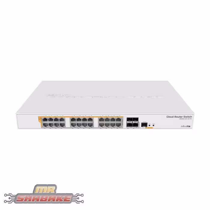 قیمت و خرید روتر سوئیچ میکروتیک CRS328-24P-4S RM | مستر شبکه