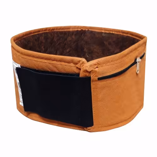 کمربند درمانی پشم شتر مدل چسبی