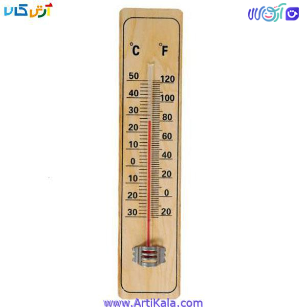 دماسنج دیواری چوبی