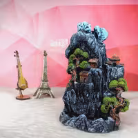 جاعودی آبشاری باعودرایگان-کد34 جاعودی صخره ای - جا عودی آبشاری - جا عودآبشاری- جای عود صخره ای- عودسوز فری-گلدونه