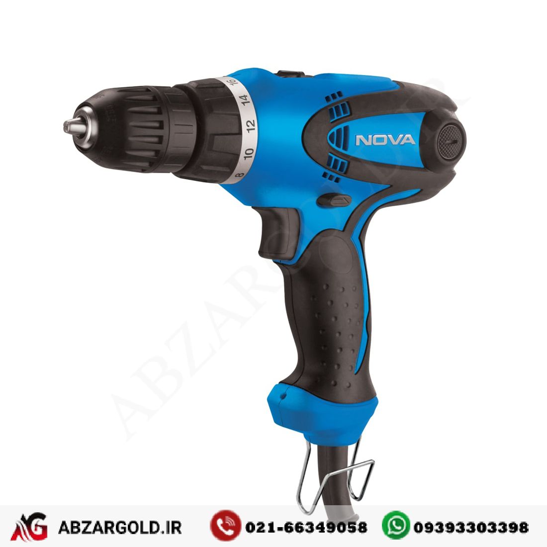 پیچ گوشتی برقی ترکمتر دار 2 سرعته 280 وات نووا مدل 2152