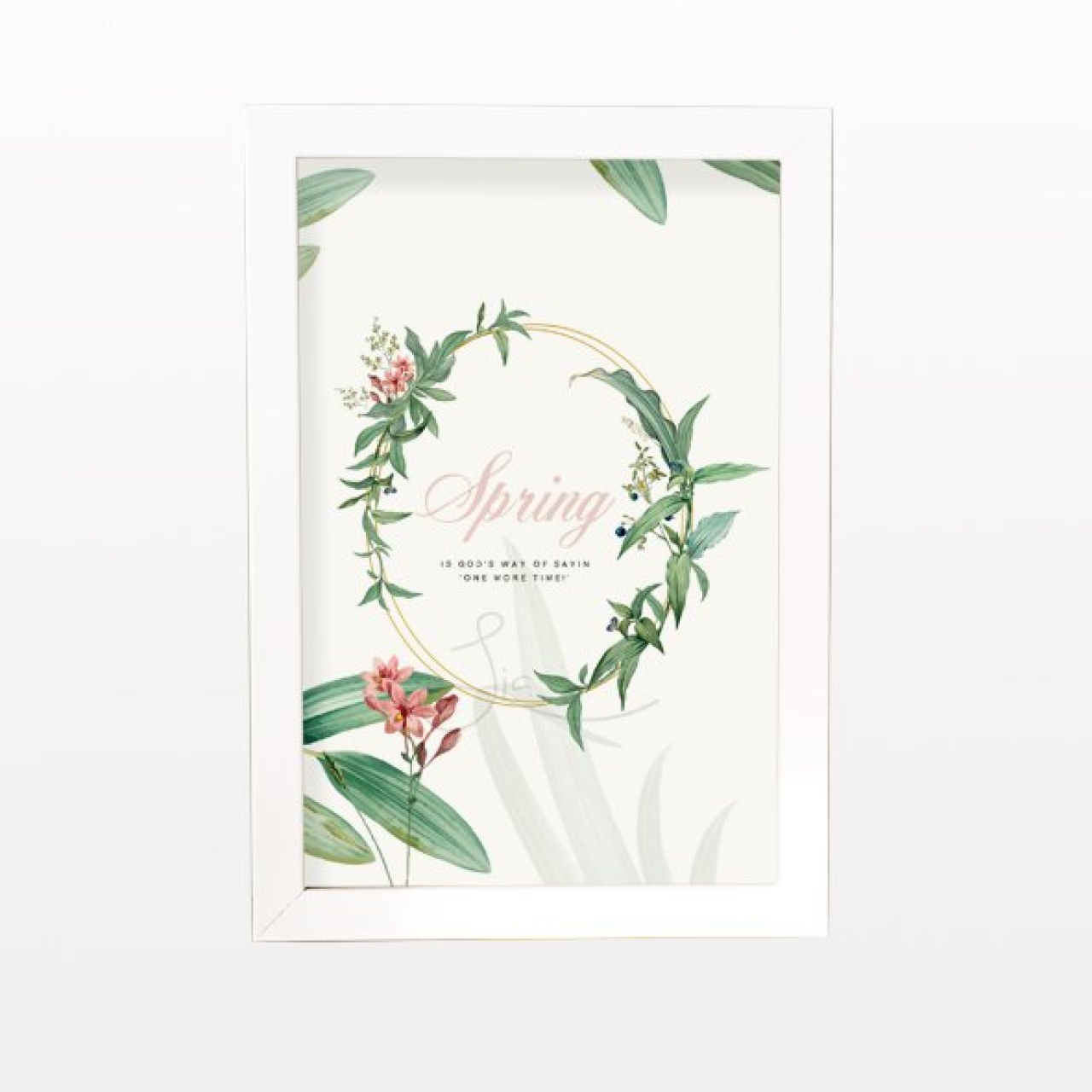 تابلو تصویرسازی بهارانه