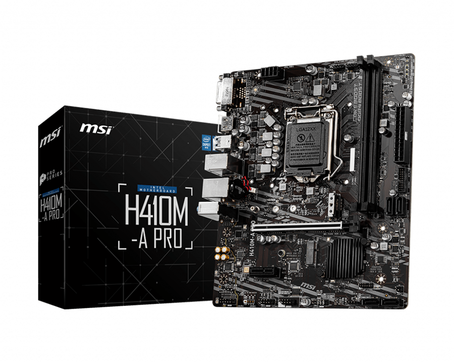 مادربرد ام اس آی مدل H410M-A PRO سوکت 1200
