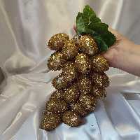 تخم مرغ پولک دار تزئینی شاخه ای