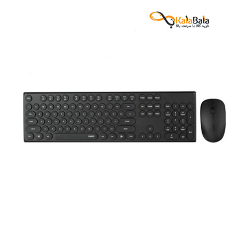 خرید و قیمت ست ماوس و کیبورد مدلRapoo X260S Wireless