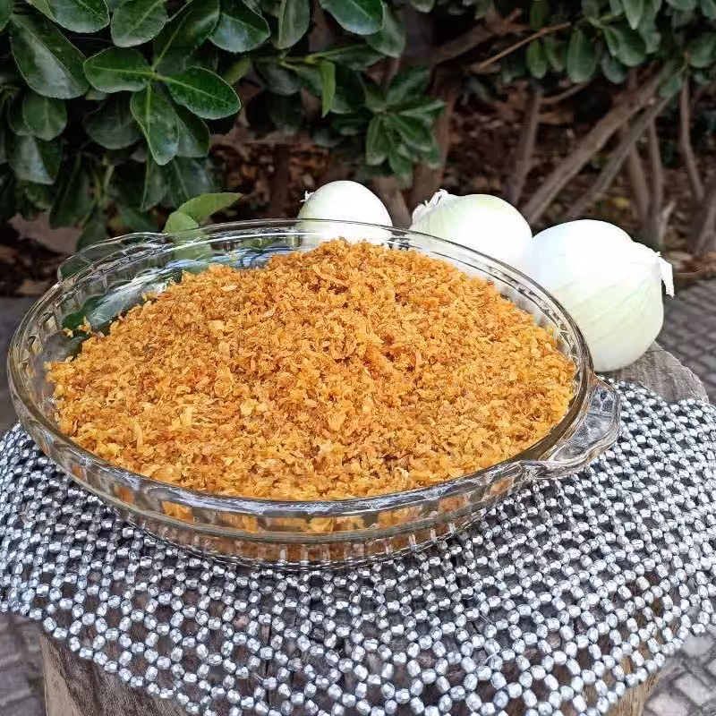 پیاز داغ خانگی گل بانو( بسته های 500 گرمی )  فقط فقط خلالی موجوده