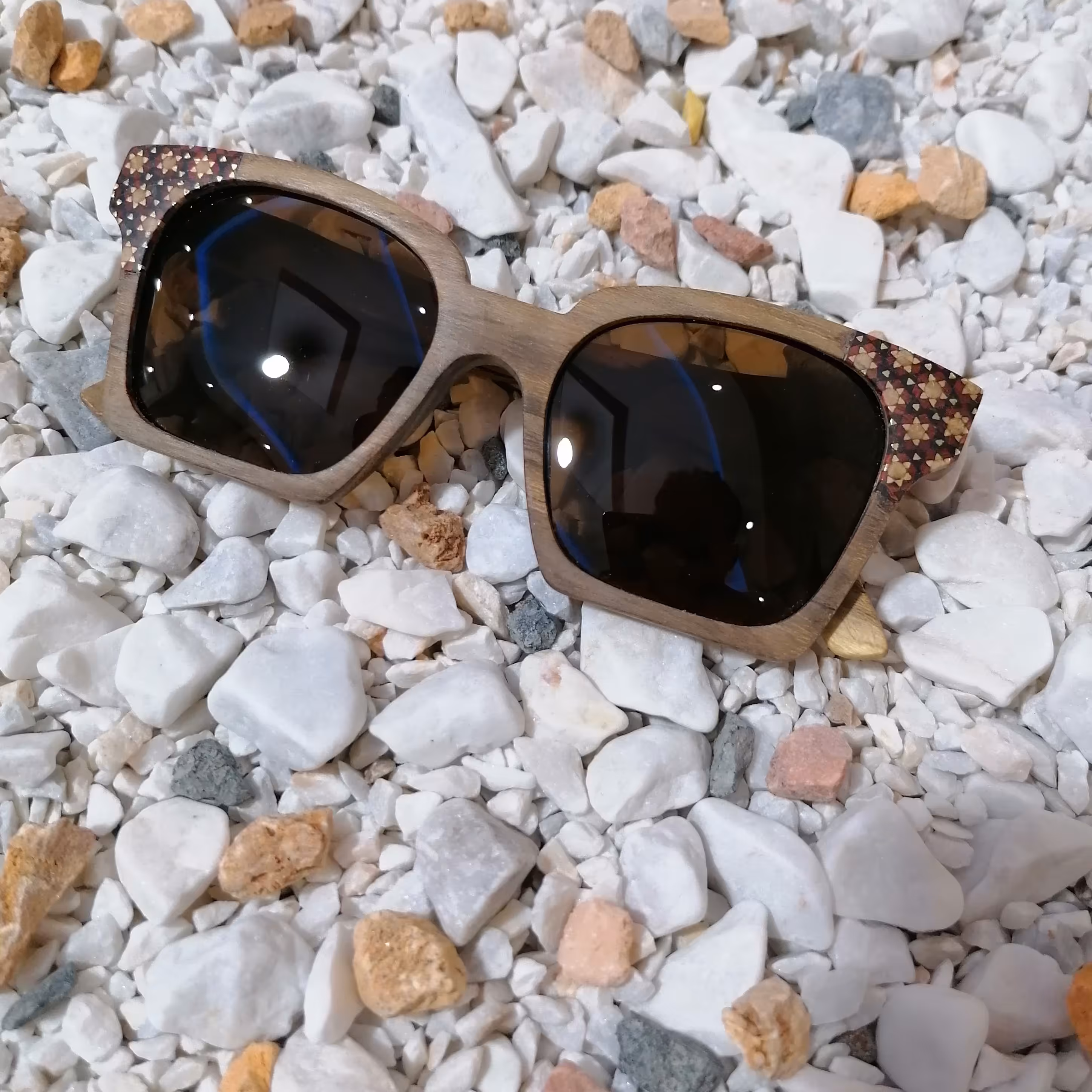 عینک چوبی کد 100