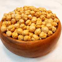 نخودچی دو آتیشه بوداده و شور شده بسیار ترد و خوشمزه در بسته های 450 گرمی