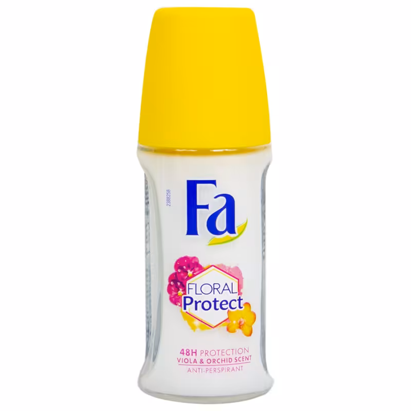 رول ضد تعریق فا مدل Floral Protect حجم 50 میلی لیتر