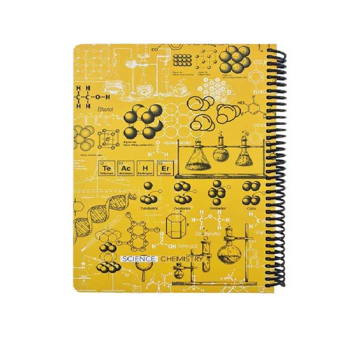 دفتر 100 برگ Science دات نوت طرح شیمی