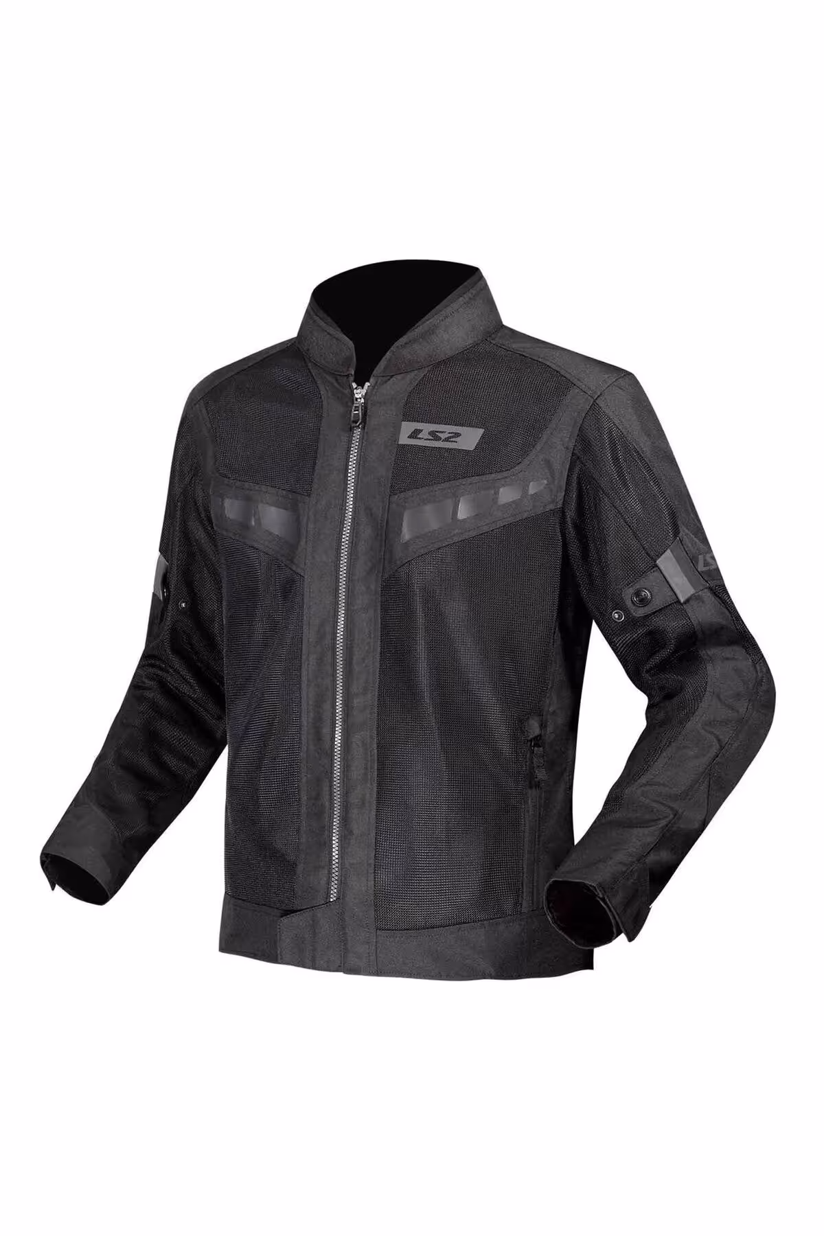کاپشن موتورسوار مشکی مردانه کت تابستانی BLADE AIR LS2
