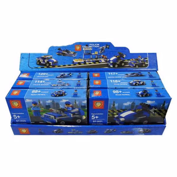 پک 6 عددی لگو ایستگاه پلیس