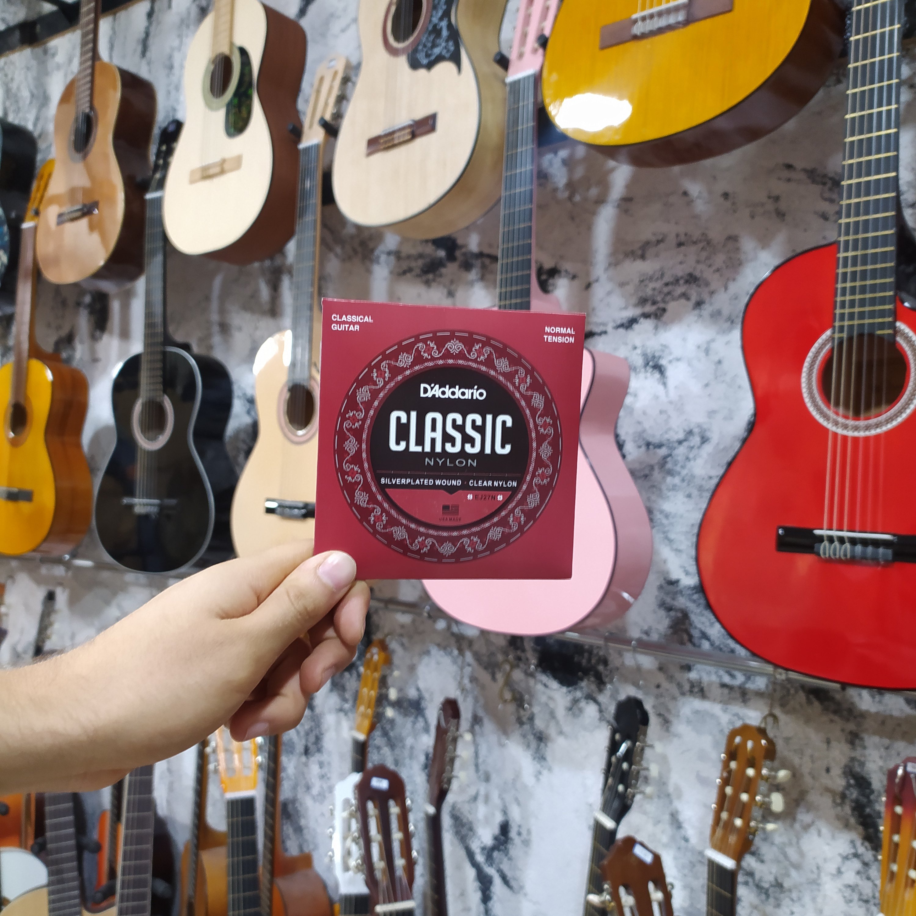 سیم گیتار داداریو EJ27