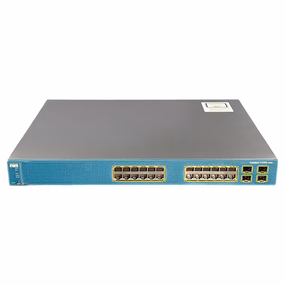 سوئیچ 24 پورت سیسکو مدل WS-C3560G-24TS-S