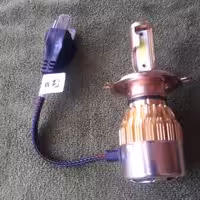 هدلایت پایه H4 یک عدد( مارک MZ)