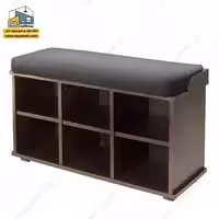 جاکفشی نیمکت دار کد JKP136 - فروشگاه سه گامه