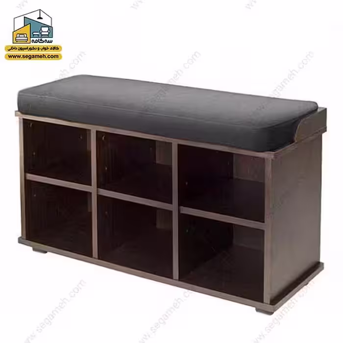 جاکفشی نیمکت دار کد JKP136 - فروشگاه سه گامه