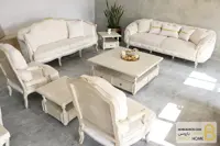 ست مبلمان لیندا با پایه کلاسیک