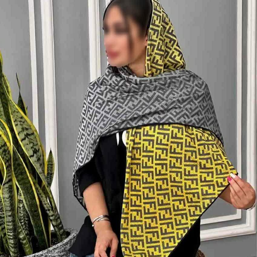 روسری فندی طیفی دوردست دوز