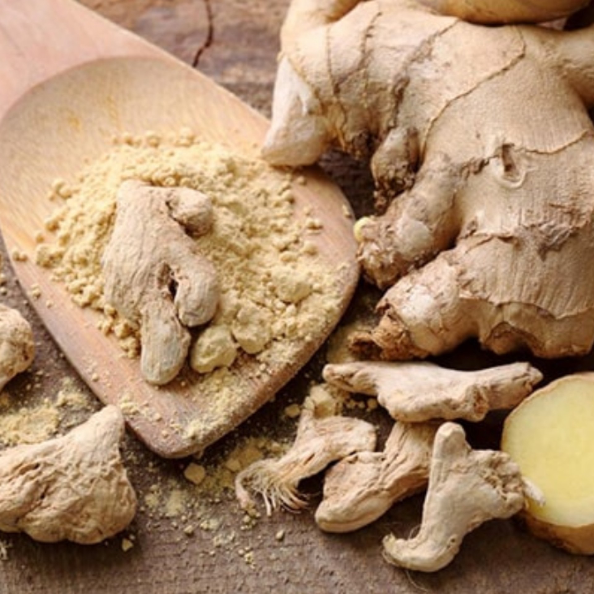 زنجبیل اعلا درشت وسفید سابیده و ناساب (80گرم)