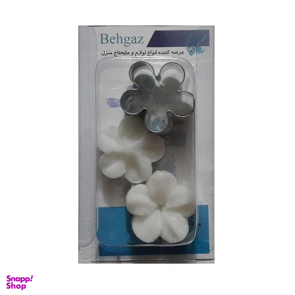 قالب فوندانت بهگز مدل شکوفه به همراه کاتر شیرینی پزی