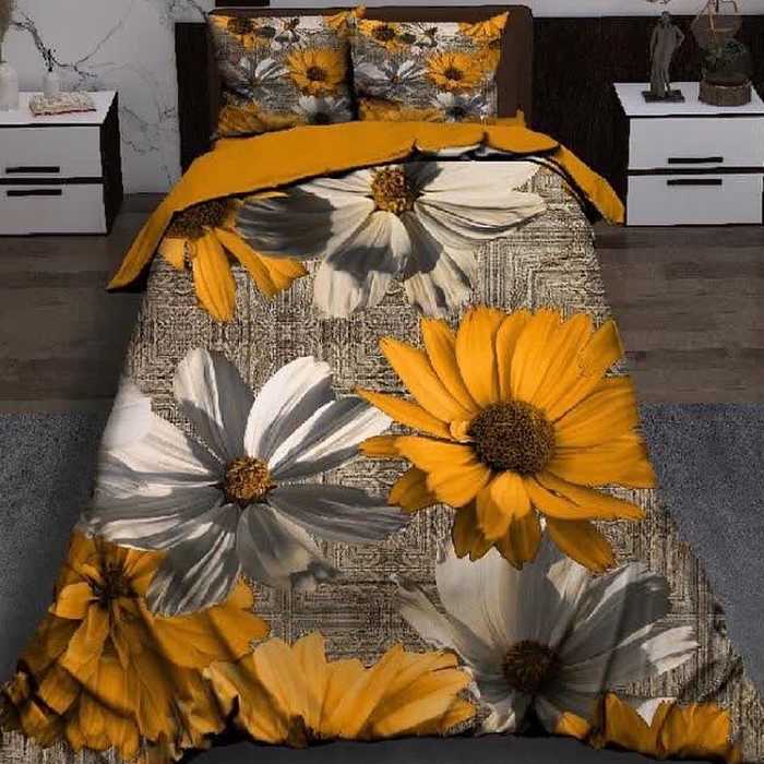 روتختی دونفره طرح گل جنس میکرونخ عالی